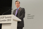 UK PM speech at Open Government Partnership 2013